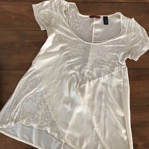 💰BKE Red tunic top from Buckle